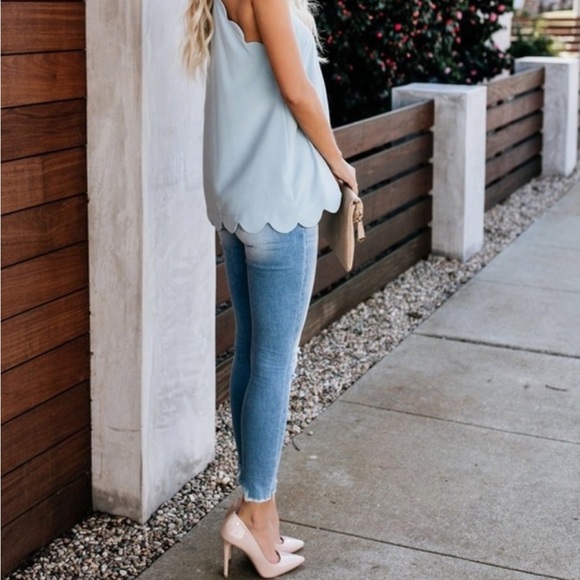 NWT Entro Scalloped Tank from Vici - Picture 5 of 8